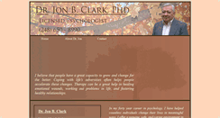 Desktop Screenshot of drjonbclark.com